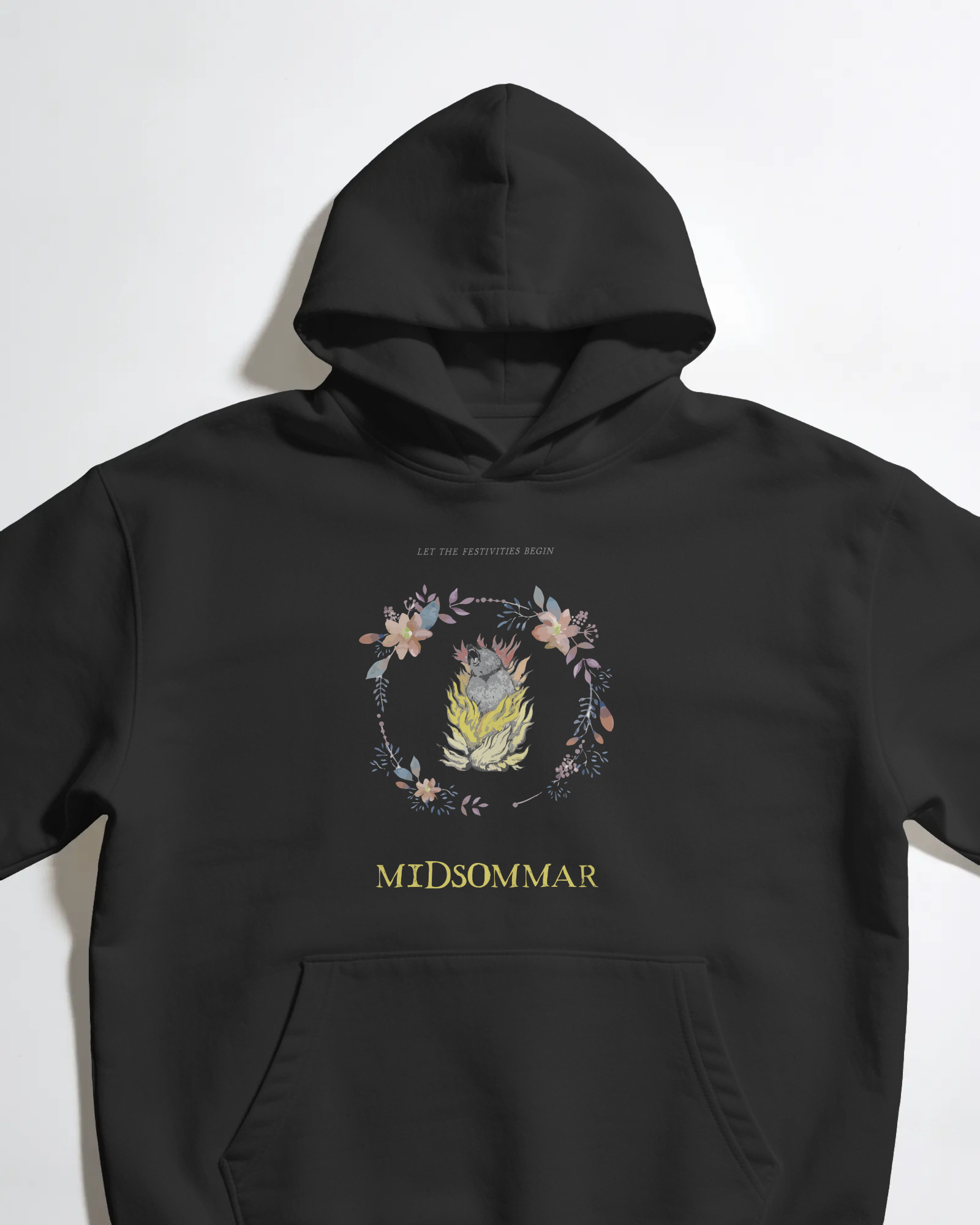 Midsommar Kapüşonlu Sweatshirt