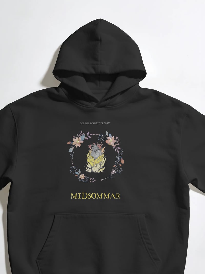 Midsommar Kapüşonlu Sweatshirt