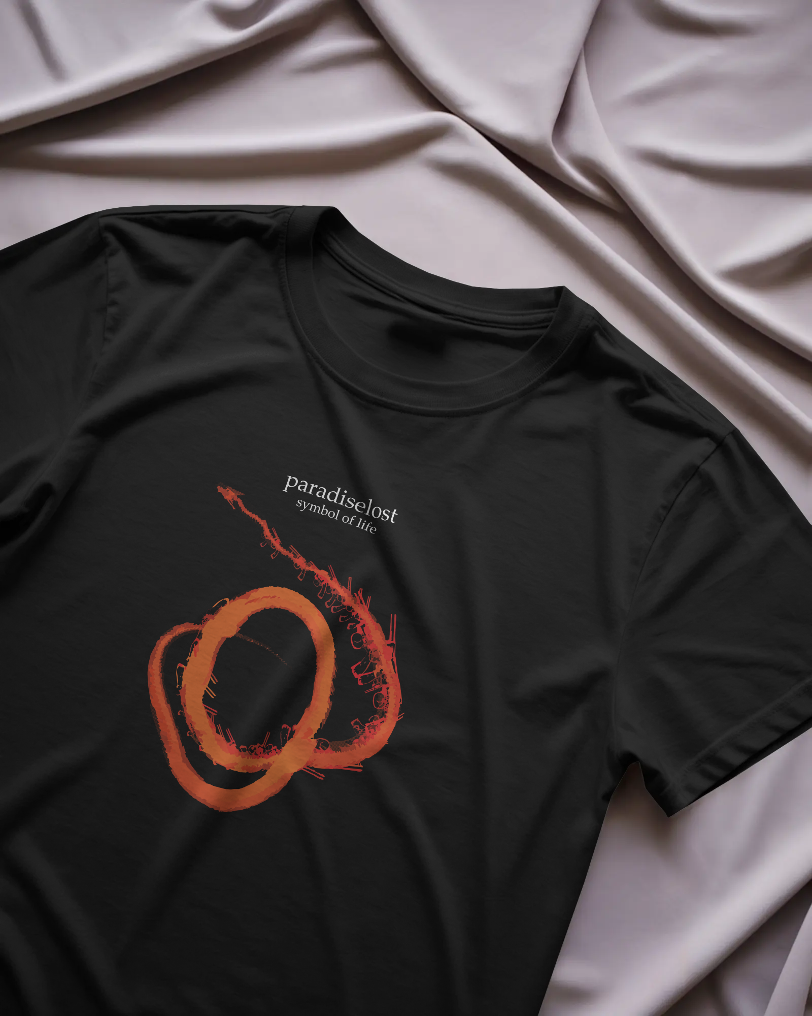 Paradise Lost Siyah Unisex Tişört