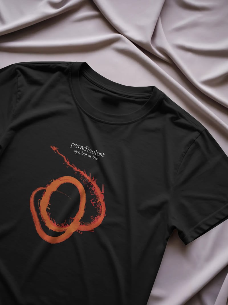 Paradise Lost Siyah Unisex Tişört