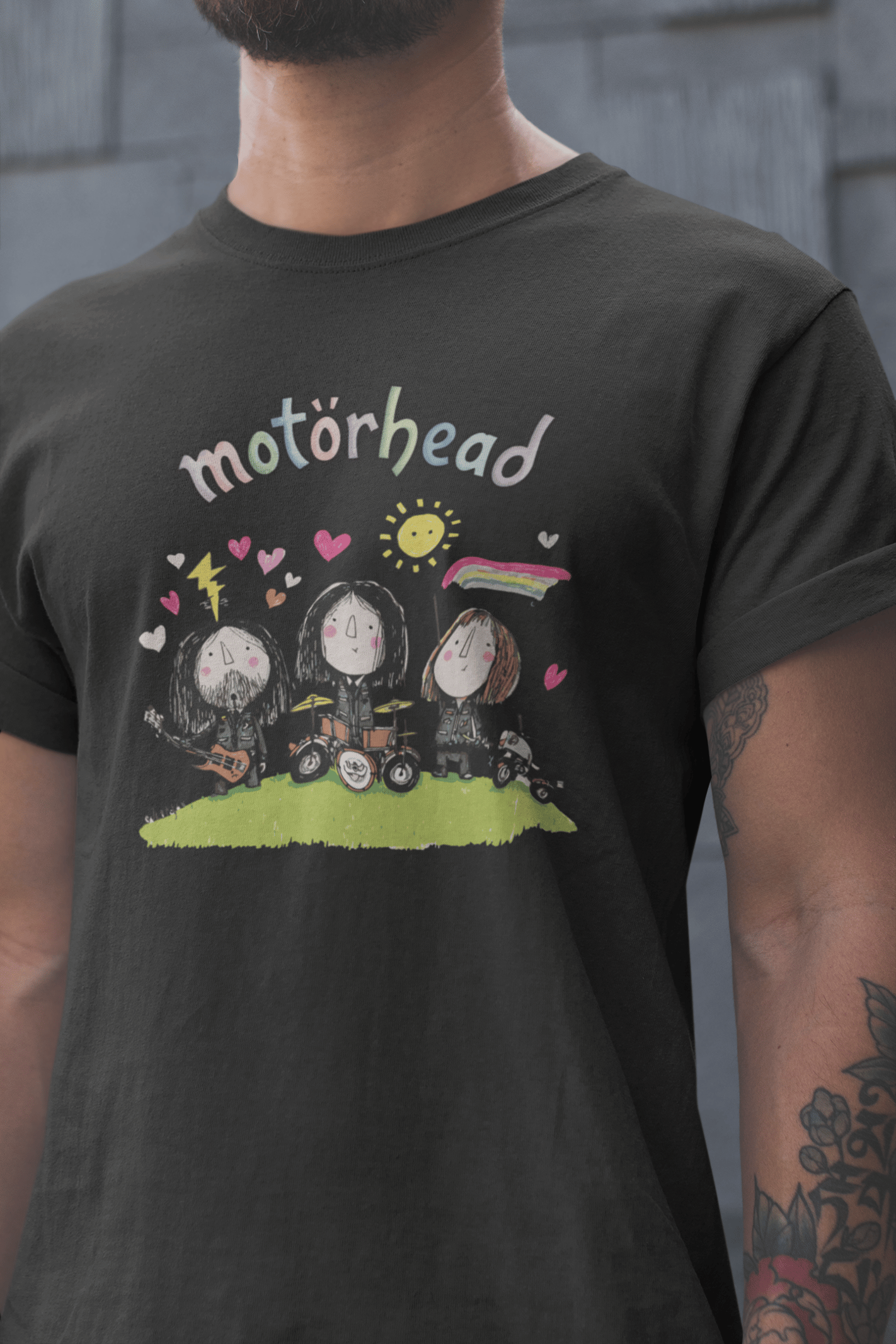 Motörhead Unisex Siyah Tişört
