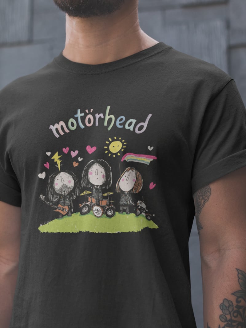 Motörhead Unisex Siyah Tişört