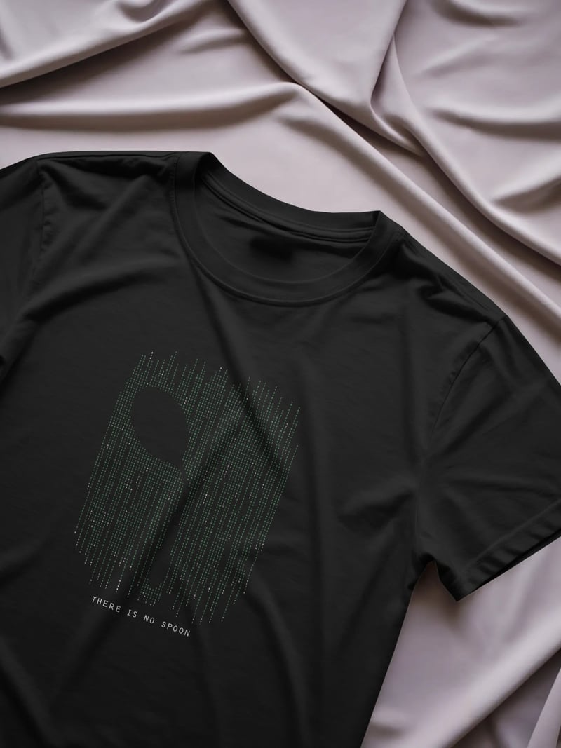 The Matrix Siyah Unisex Tişört