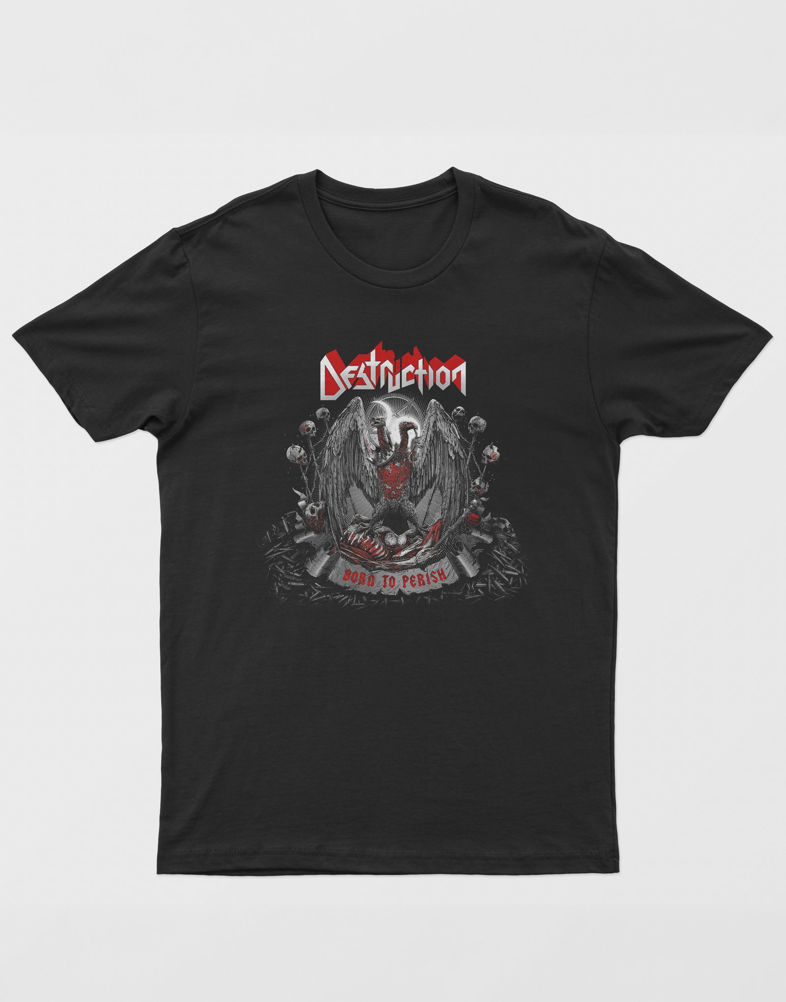 Destruction Dijital Baskı Unisex Tişört