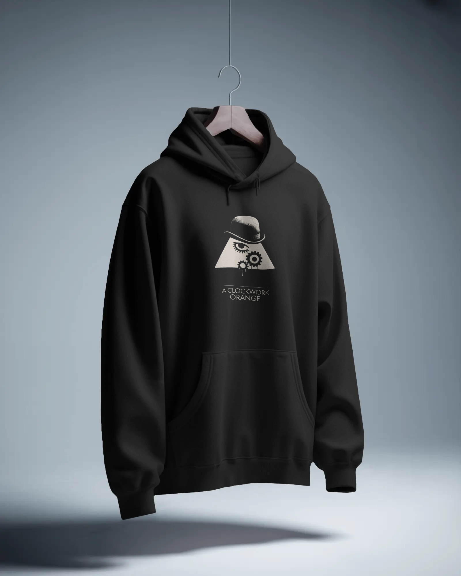 A Clockwork Orange Siyah Kapüşonlu Sweatshirt