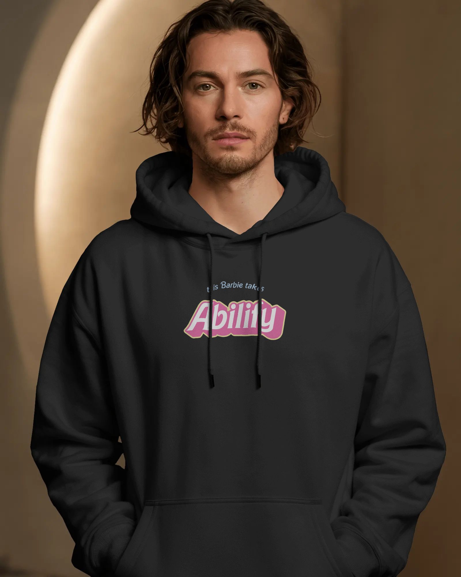 This Barbie takes Abilify Siyah Kapüşonlu Sweatshirt