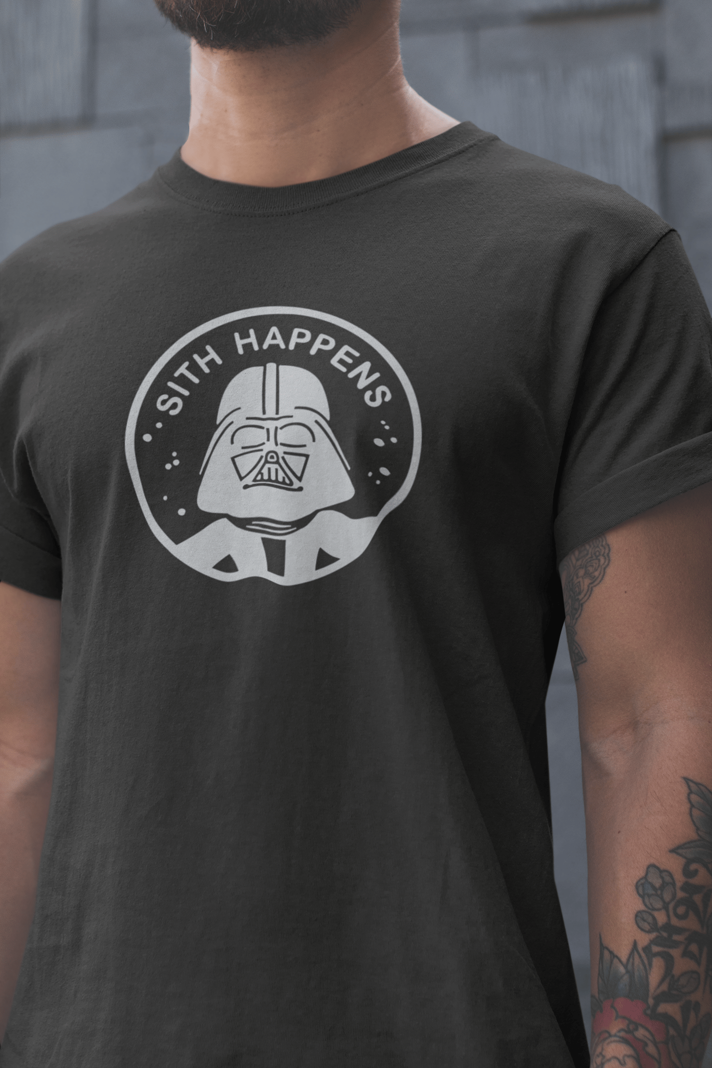 Star Wars Unisex Siyah Tişört