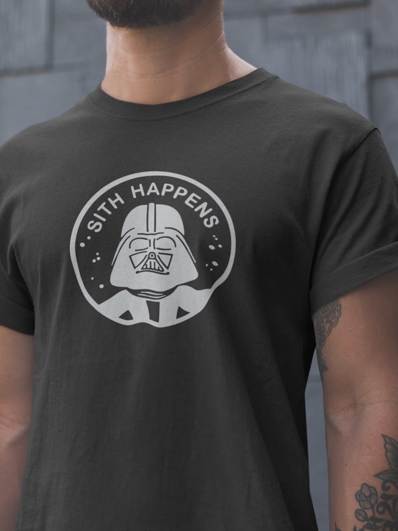 Star Wars Unisex Siyah Tişört