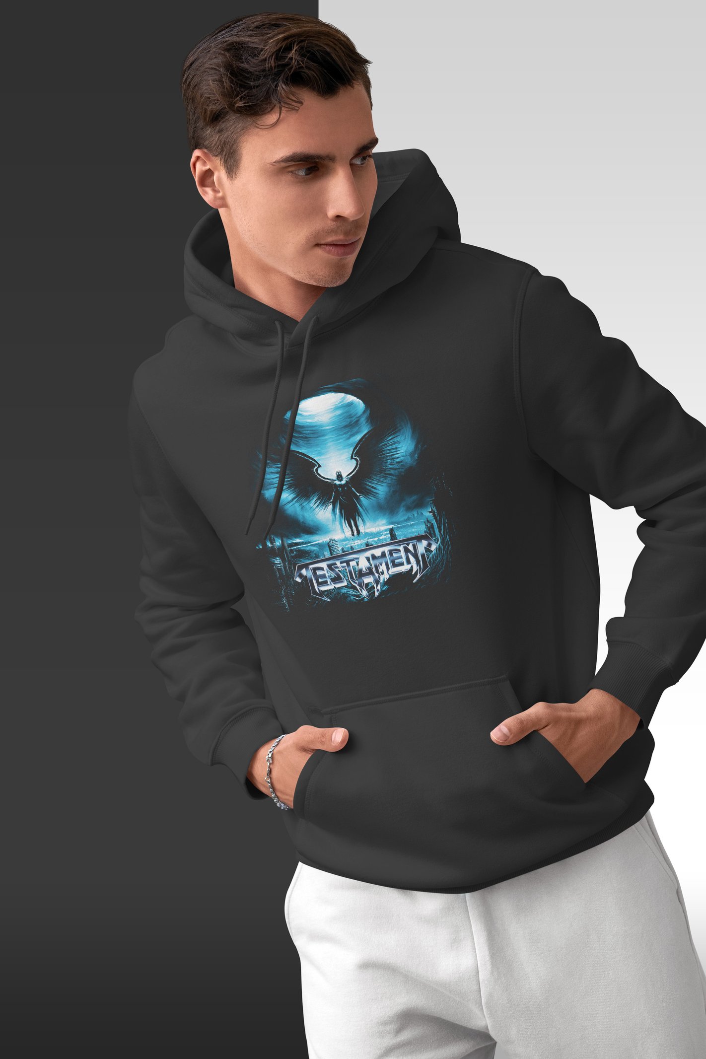 Testament Kanat Kapüşonlu Sweatshirt