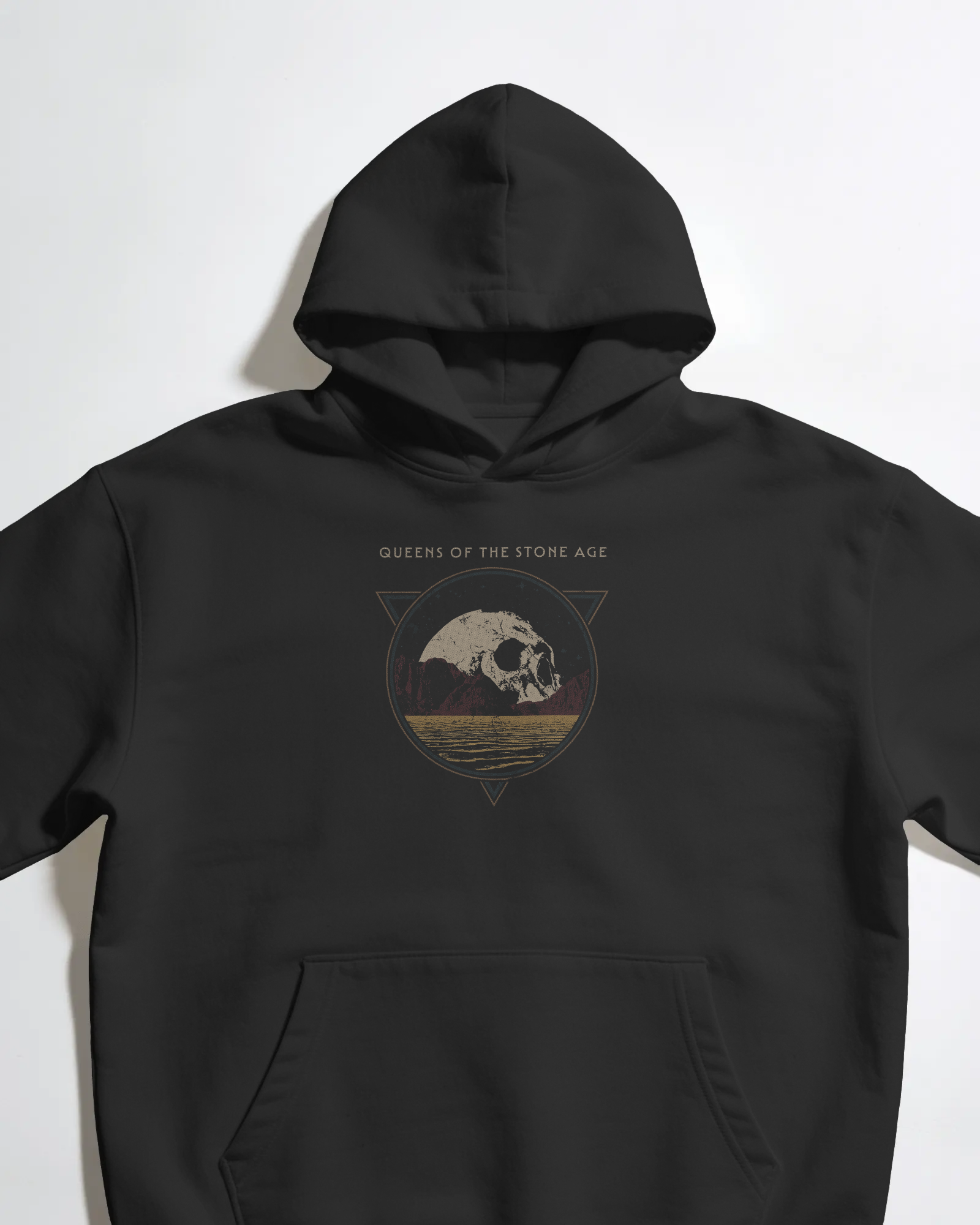 Queens of the Stone Age Kafatası Kapüşonlu Sweatshirt