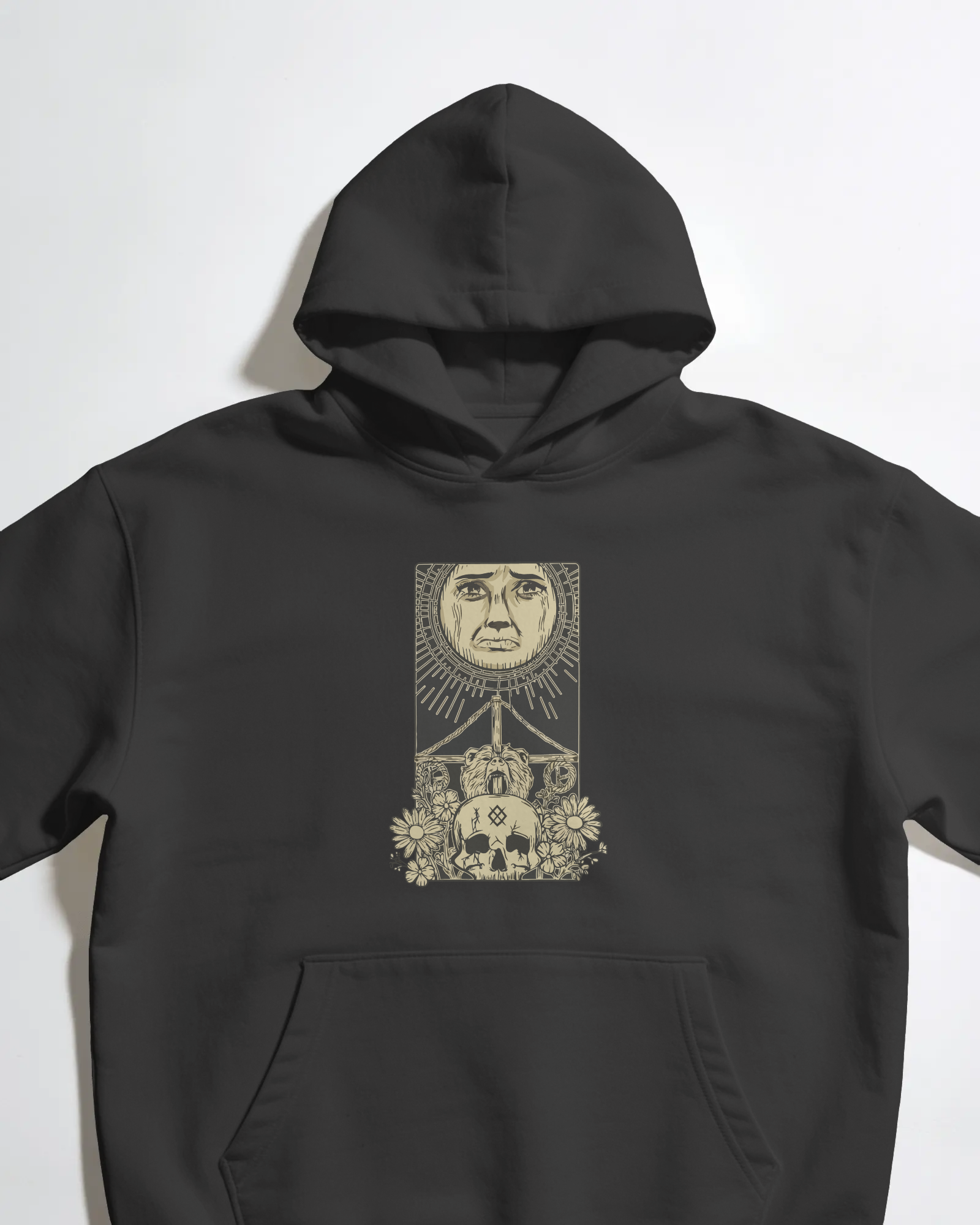 Midsommar Kafatası Sweatshirt