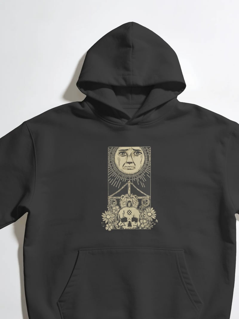 Midsommar Kafatası Sweatshirt