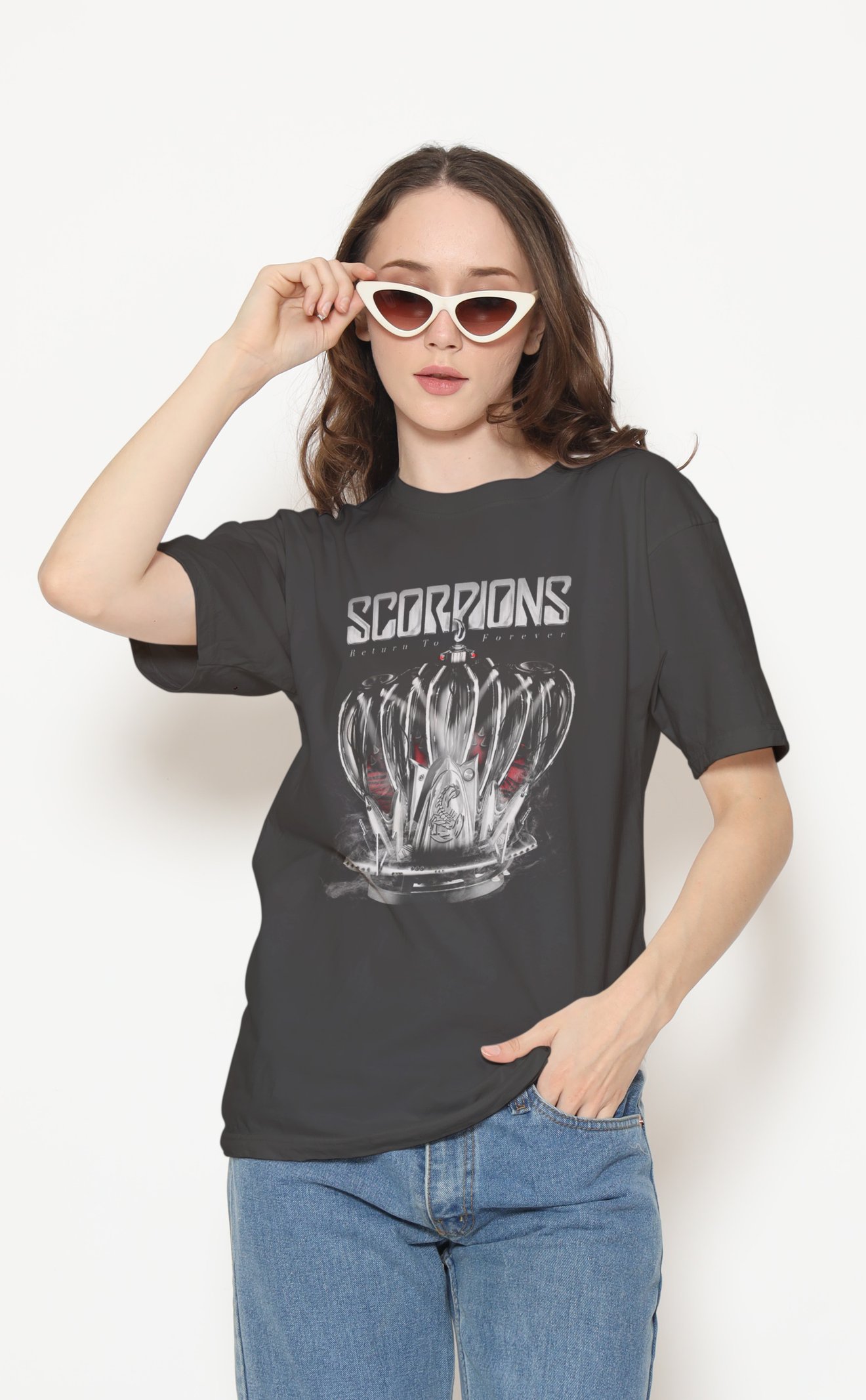 Scorpions Taç Tişört
