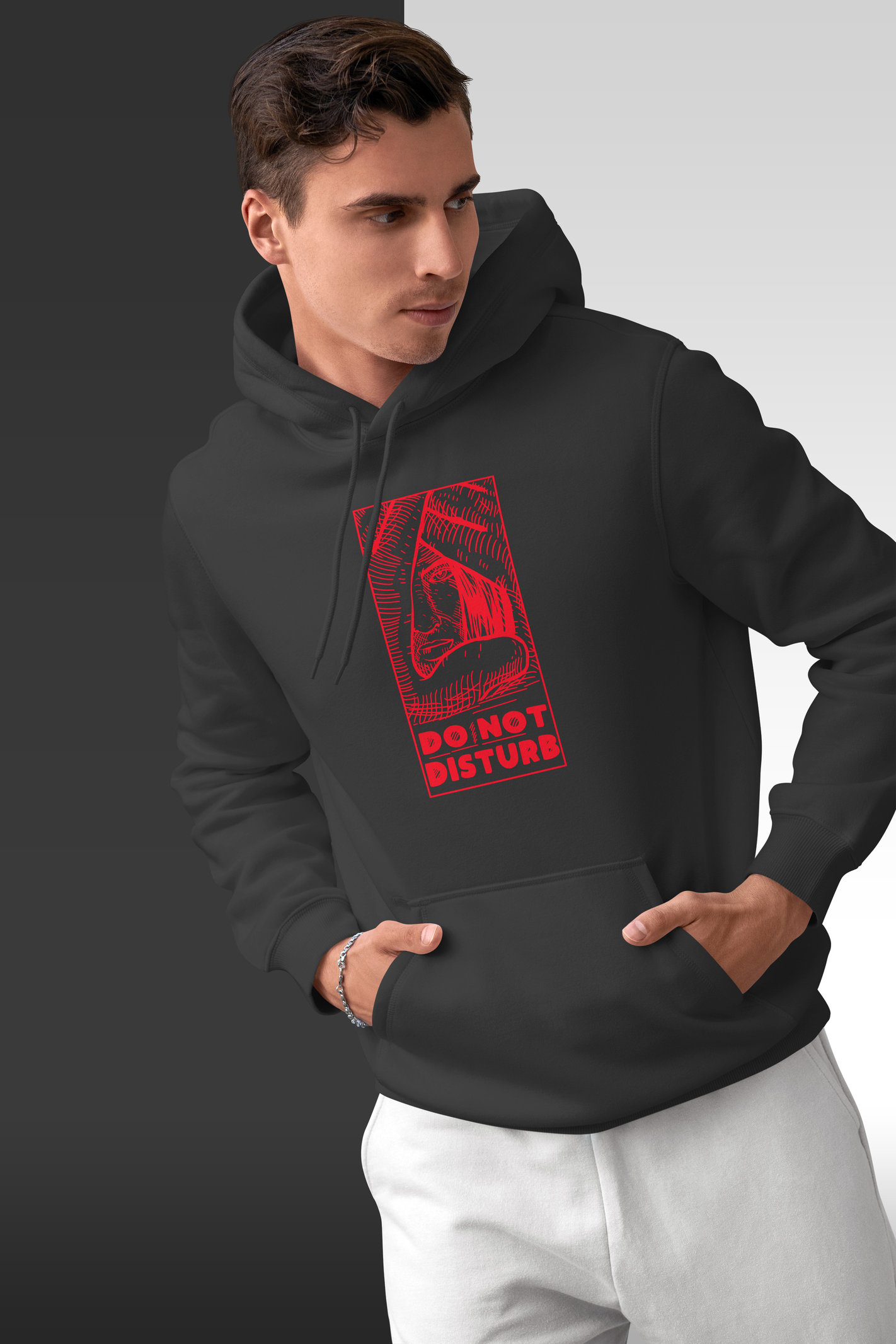 Do Not Disturb Kapüşonlu Unisex Sweatshirt