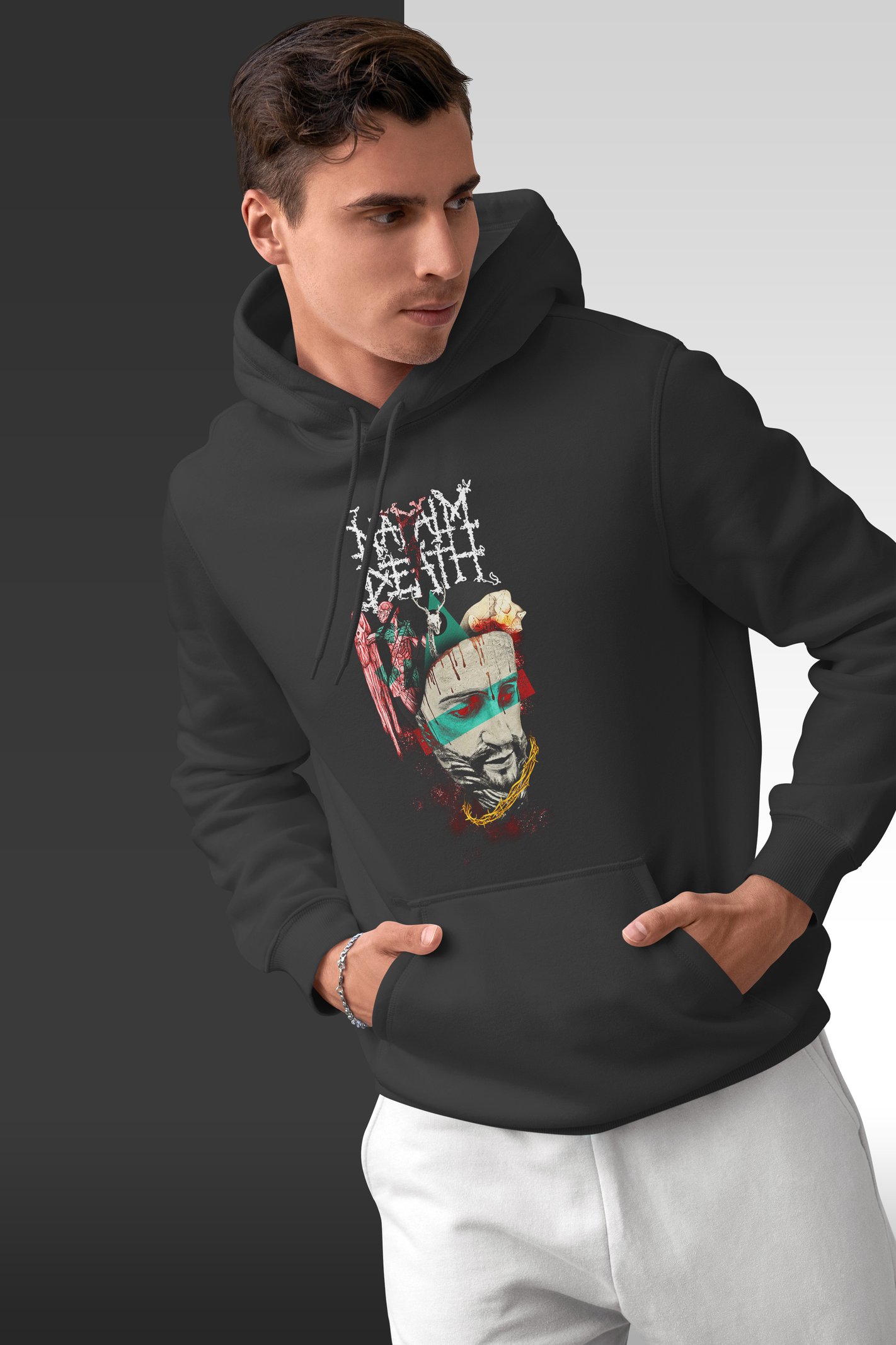 Napalm Death Kapüşonlu Unisex Sweatshirt