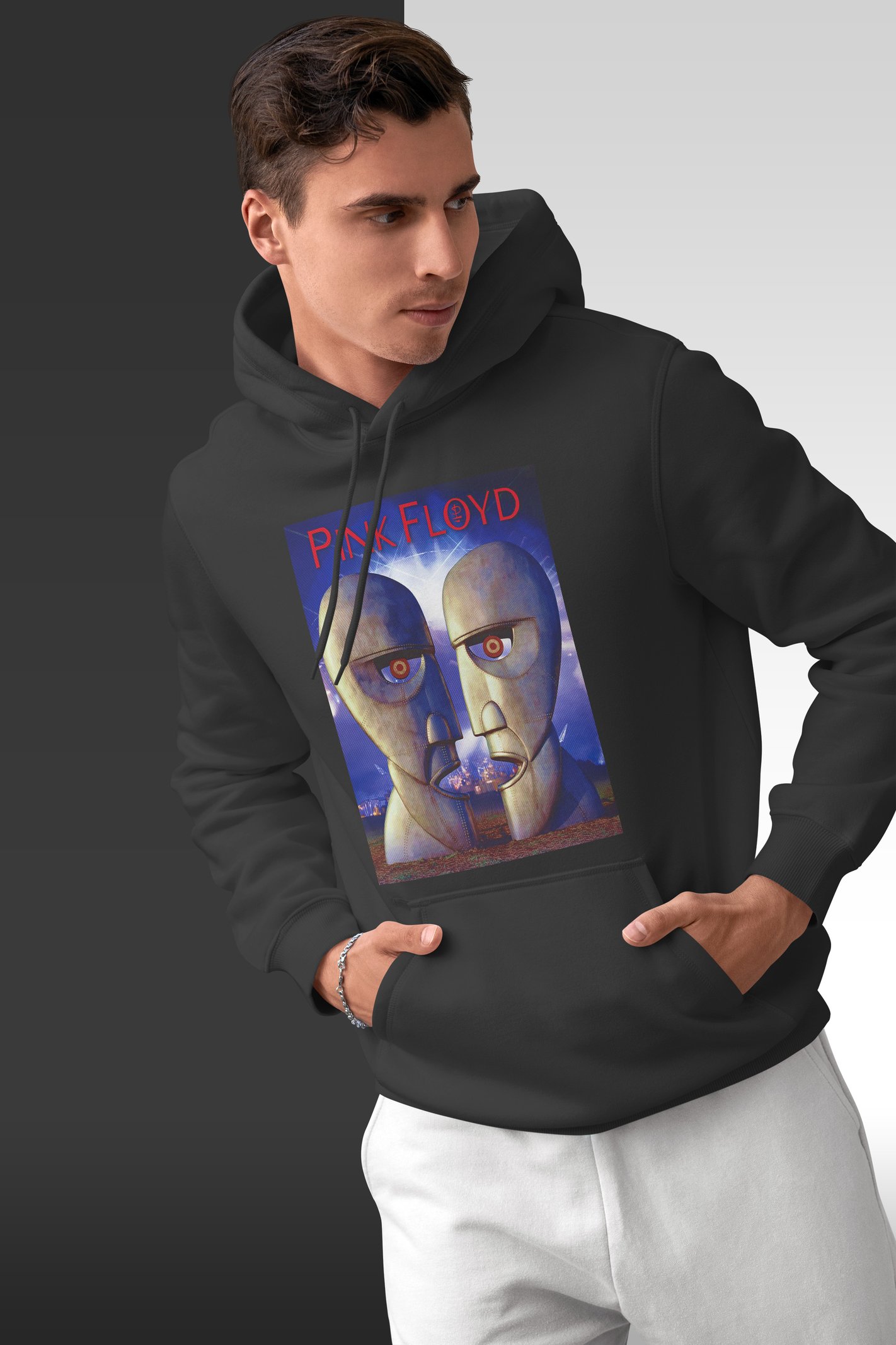 Pink Floyd Heykel Kapüşonlu Sweatshirt