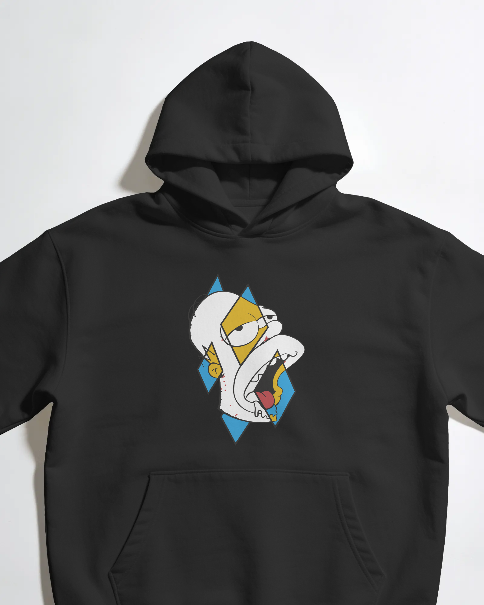 Homer Simpson Kapüşonlu Sweatshirt