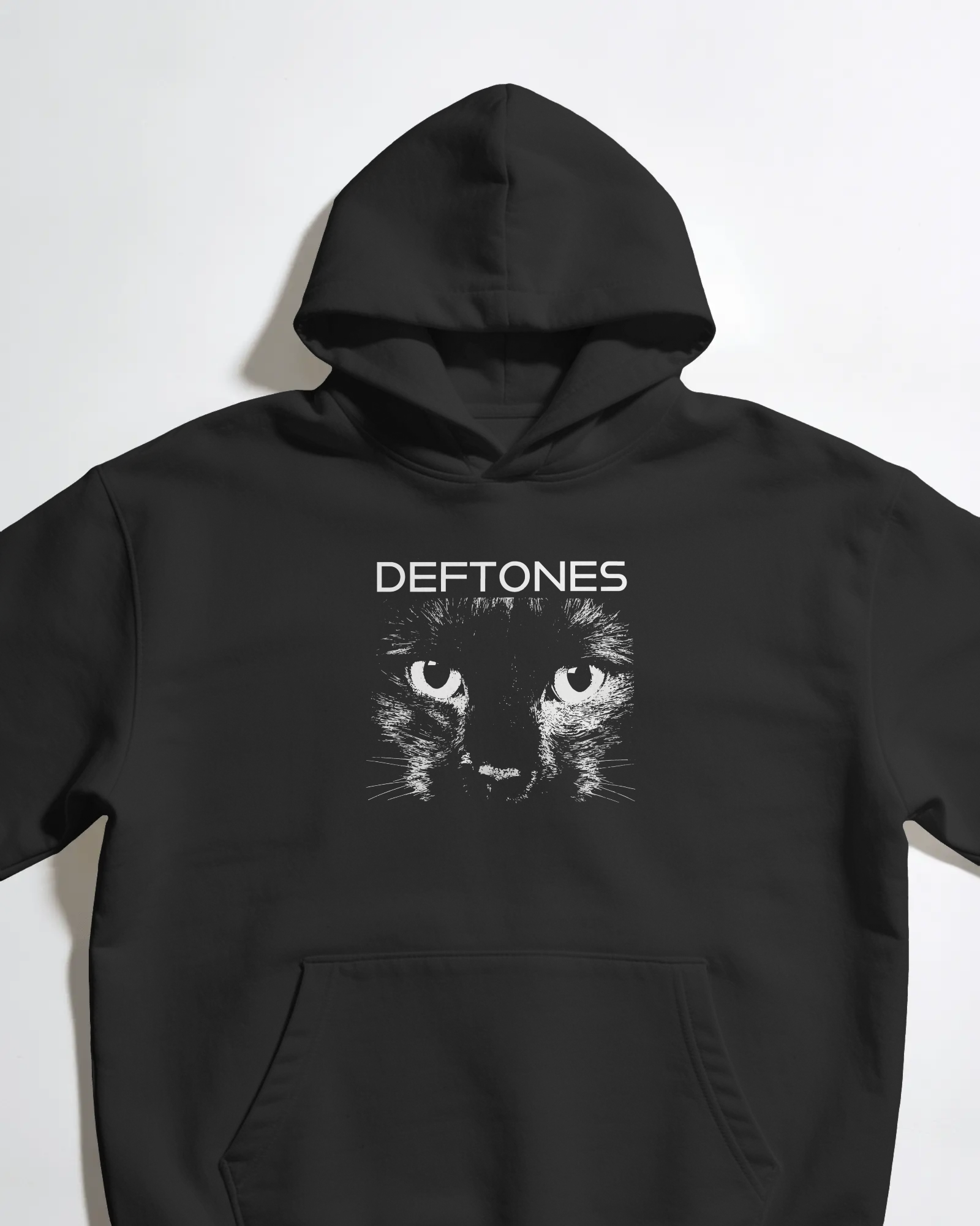 Deftones Siyah Kapüşonlu Sweatshirt