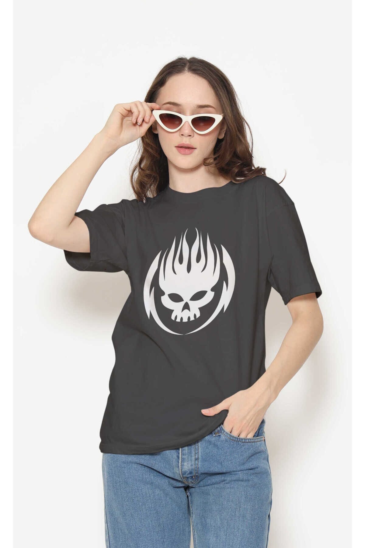The Offspring Alev Siyah Tişört