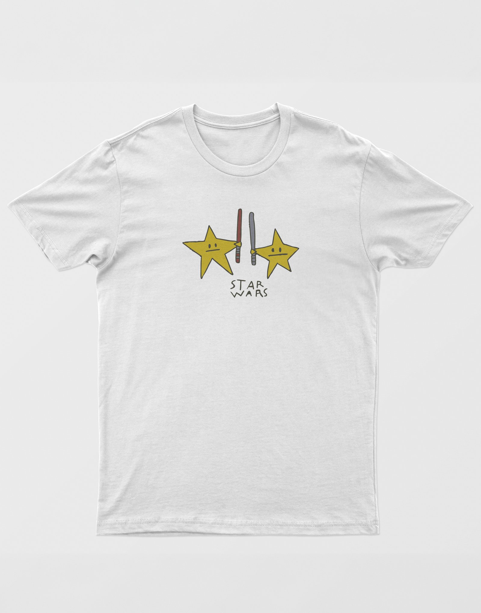 Star Wars Unisex Beyaz Tişört