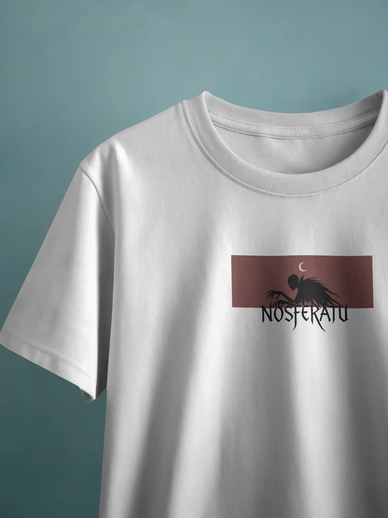 Nosferatu Unisex Beyaz Tişört