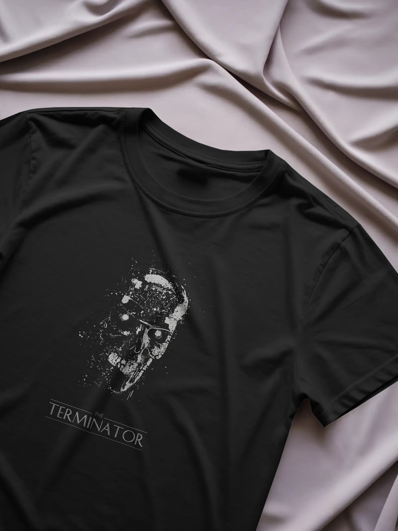 The Terminator Siyah Unisex Tişört