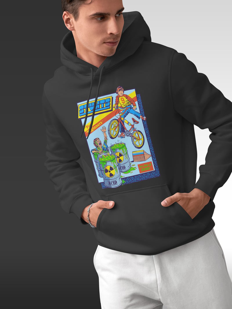 Stunts Kapüşonlu Unisex Sweatshirt