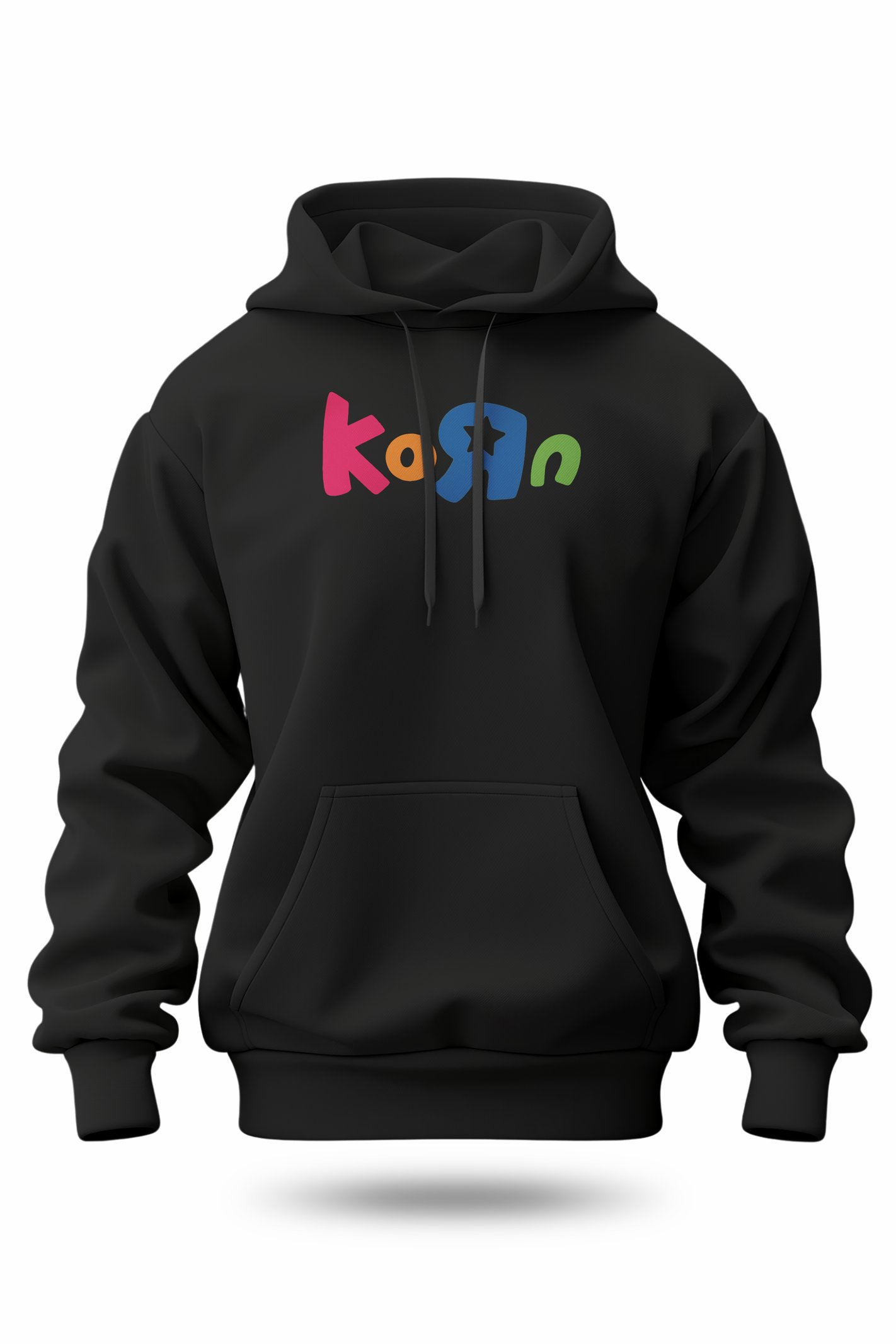 Korn Unisex Kapüşonlu Sweatshirt