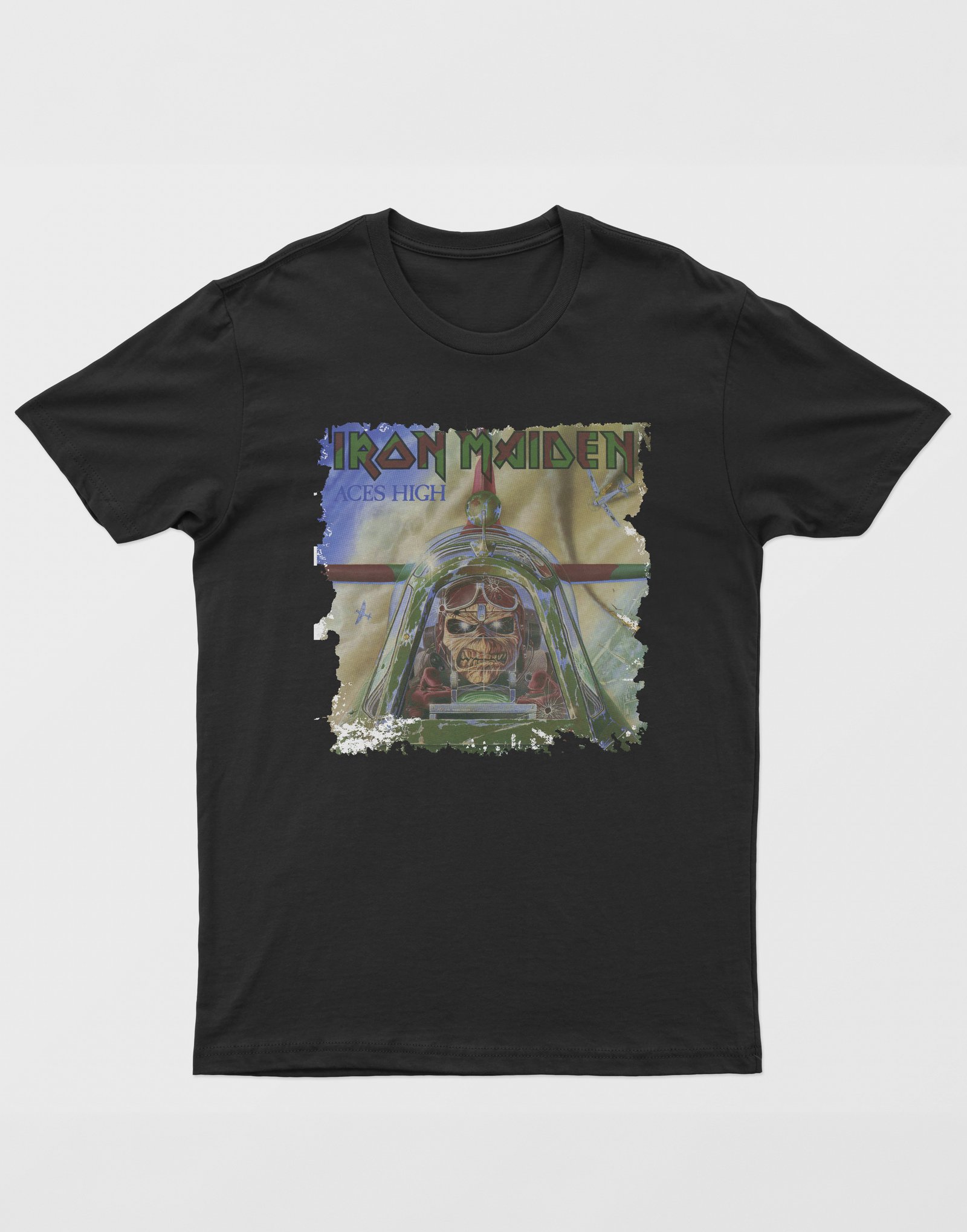 Iron Maiden Dijital Baskı Unisex Tişört