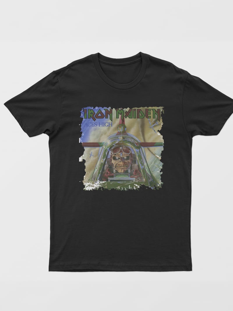 Iron Maiden Dijital Baskı Unisex Tişört