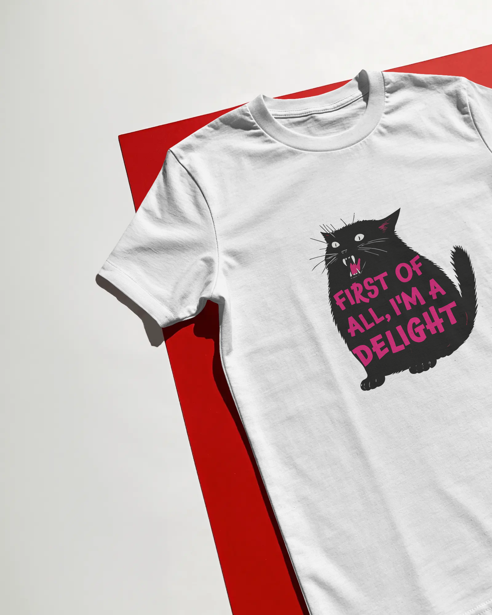 I'm a Delight Unisex Beyaz Tişört