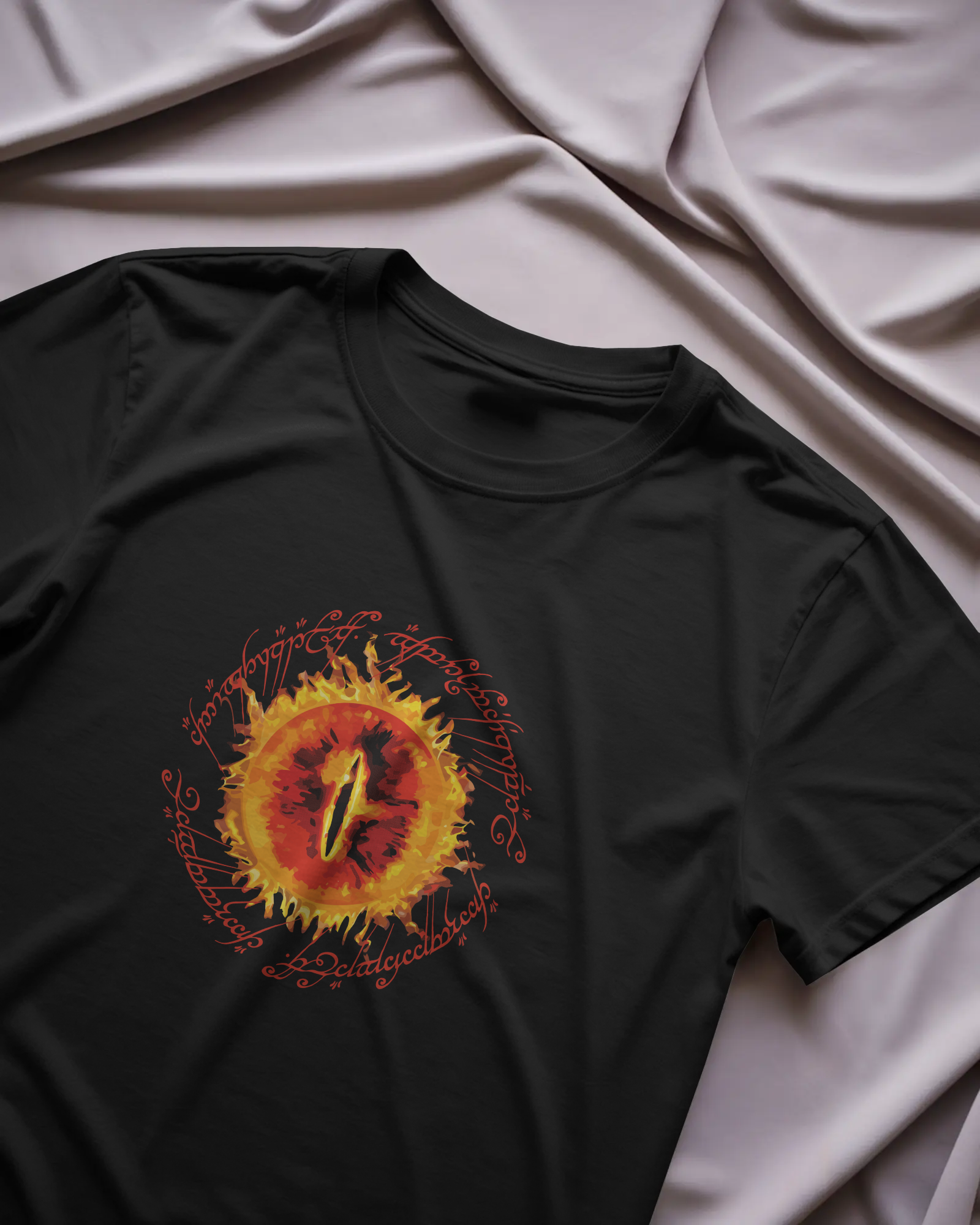 The Lord of the Rings Yüzüklerin Efendisi Siyah Unisex Tişört