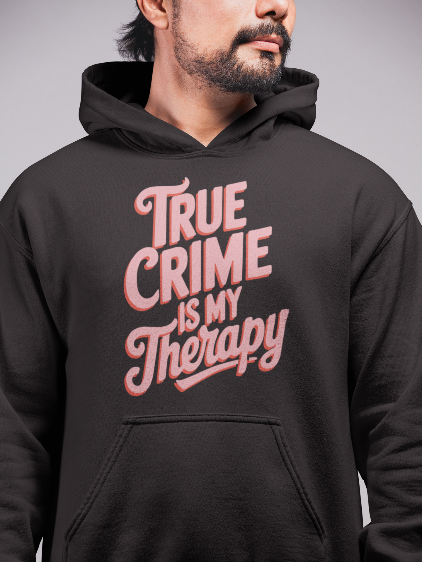 True Crime Unisex Kapüşonlu Sweatshirt