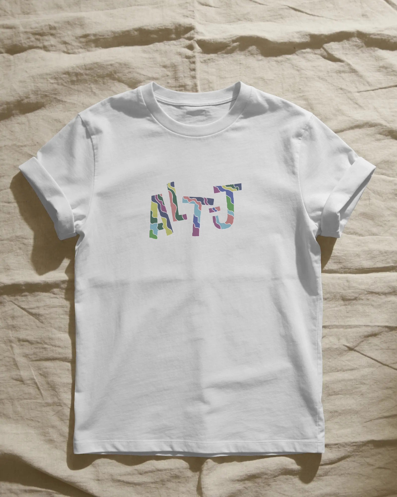Alt-J Beyaz Tişört