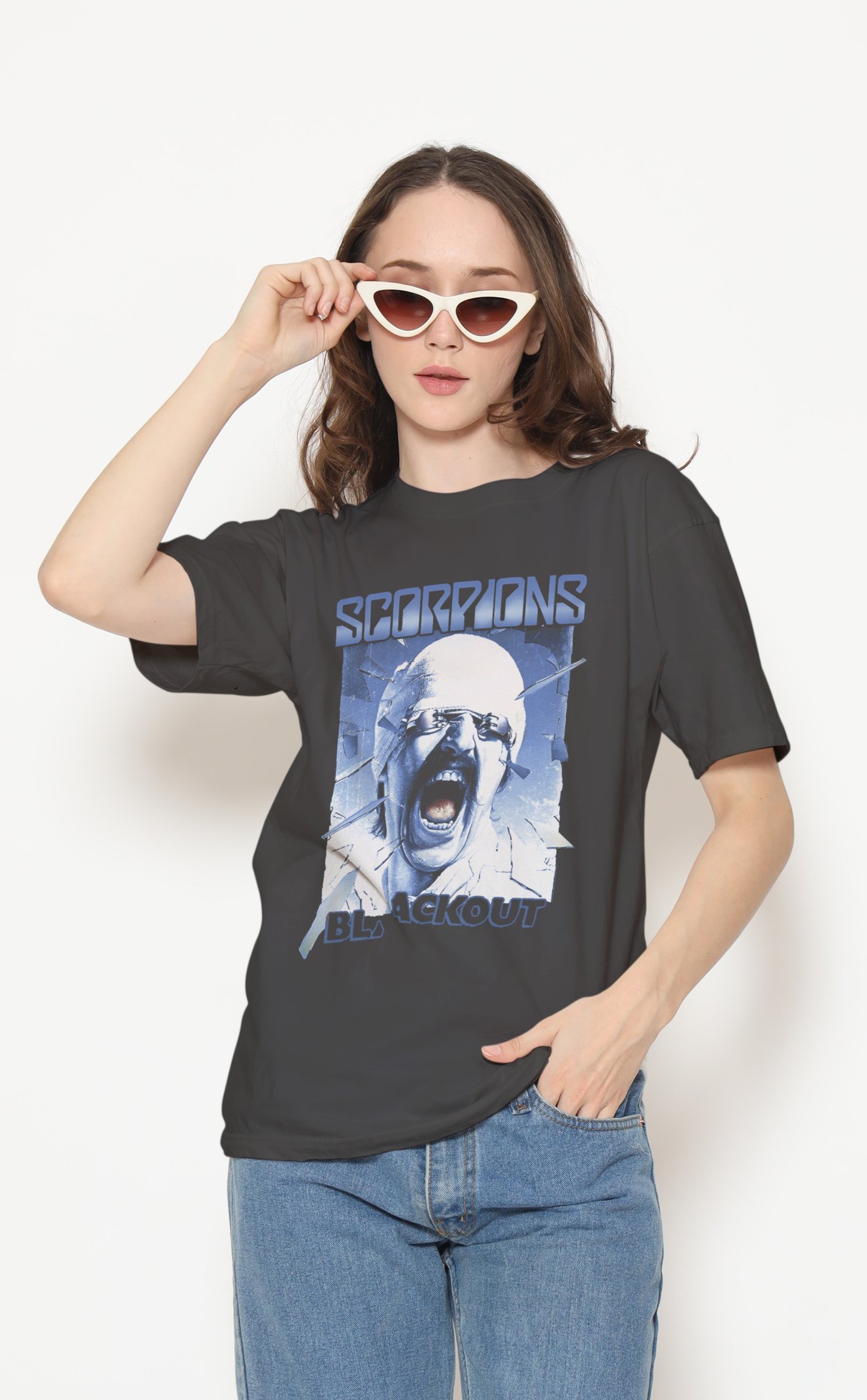 Scorpions Dijital Baskı Unisex Tişört