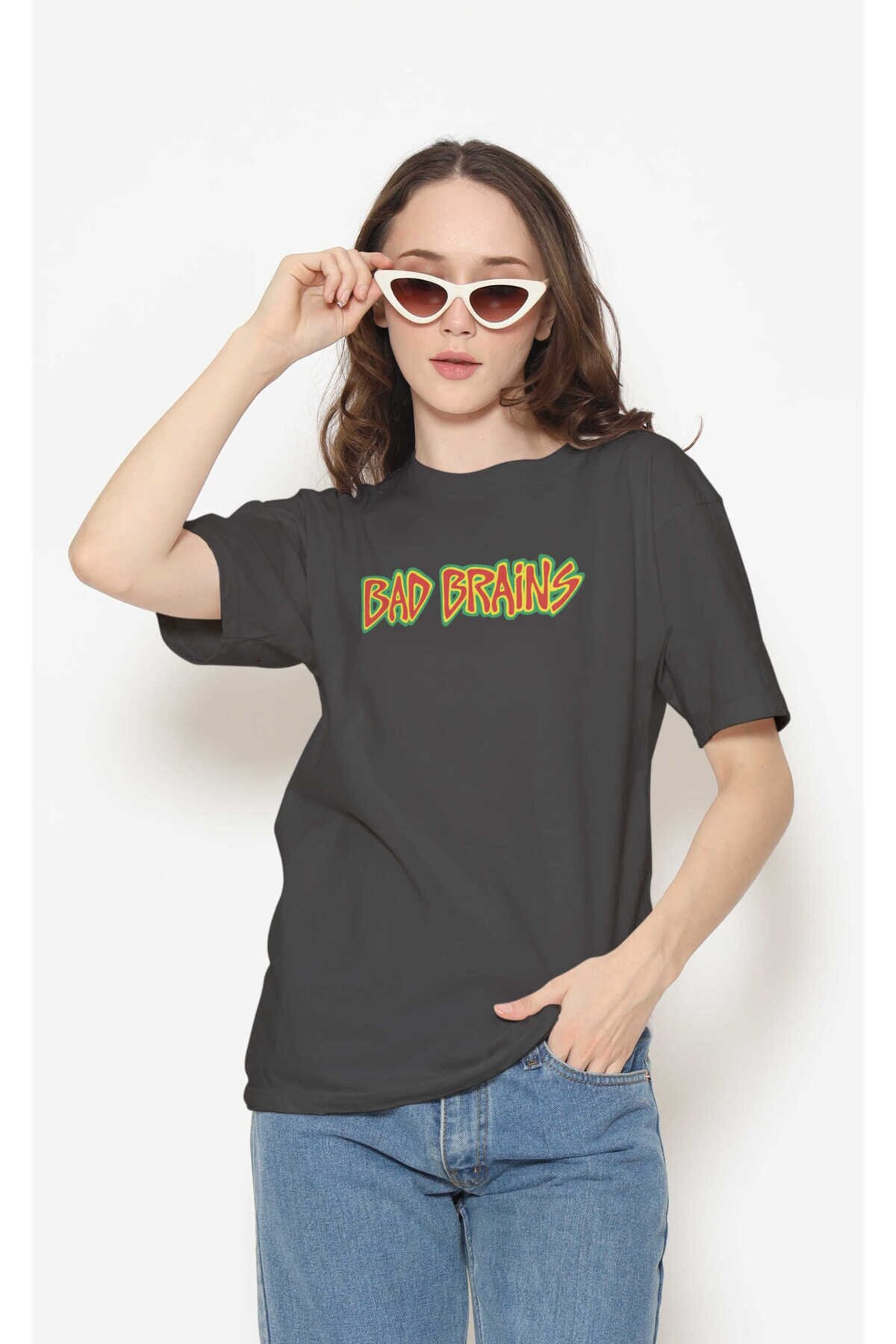 Bad Brains Dijital Baskı Siyah Unisex Tişört