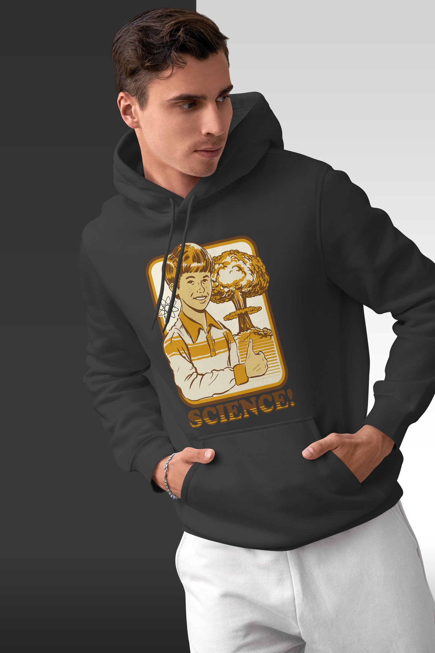 Science Kapüşonlu Unisex Sweatshirt