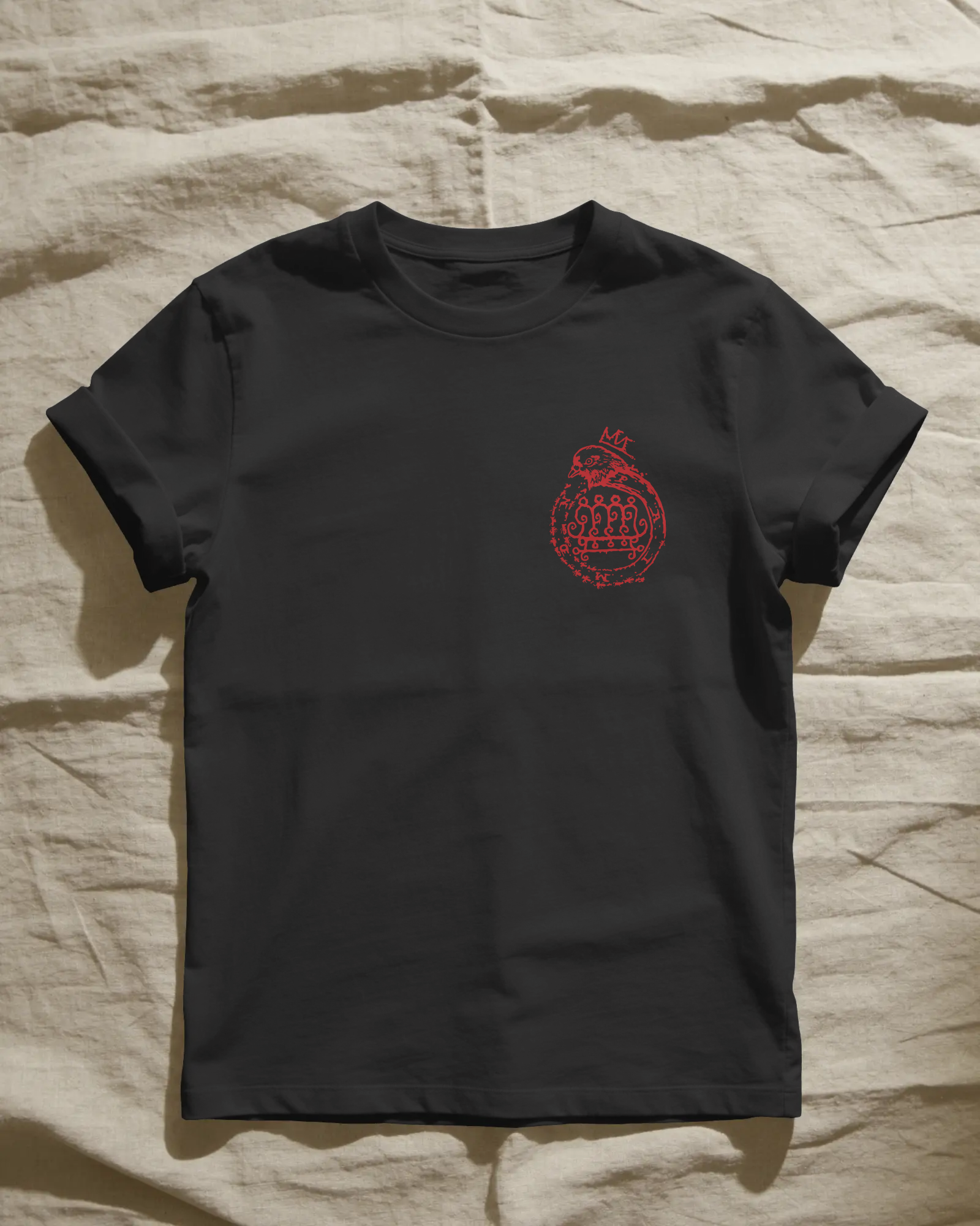 Hereditary Unisex Siyah Tişört