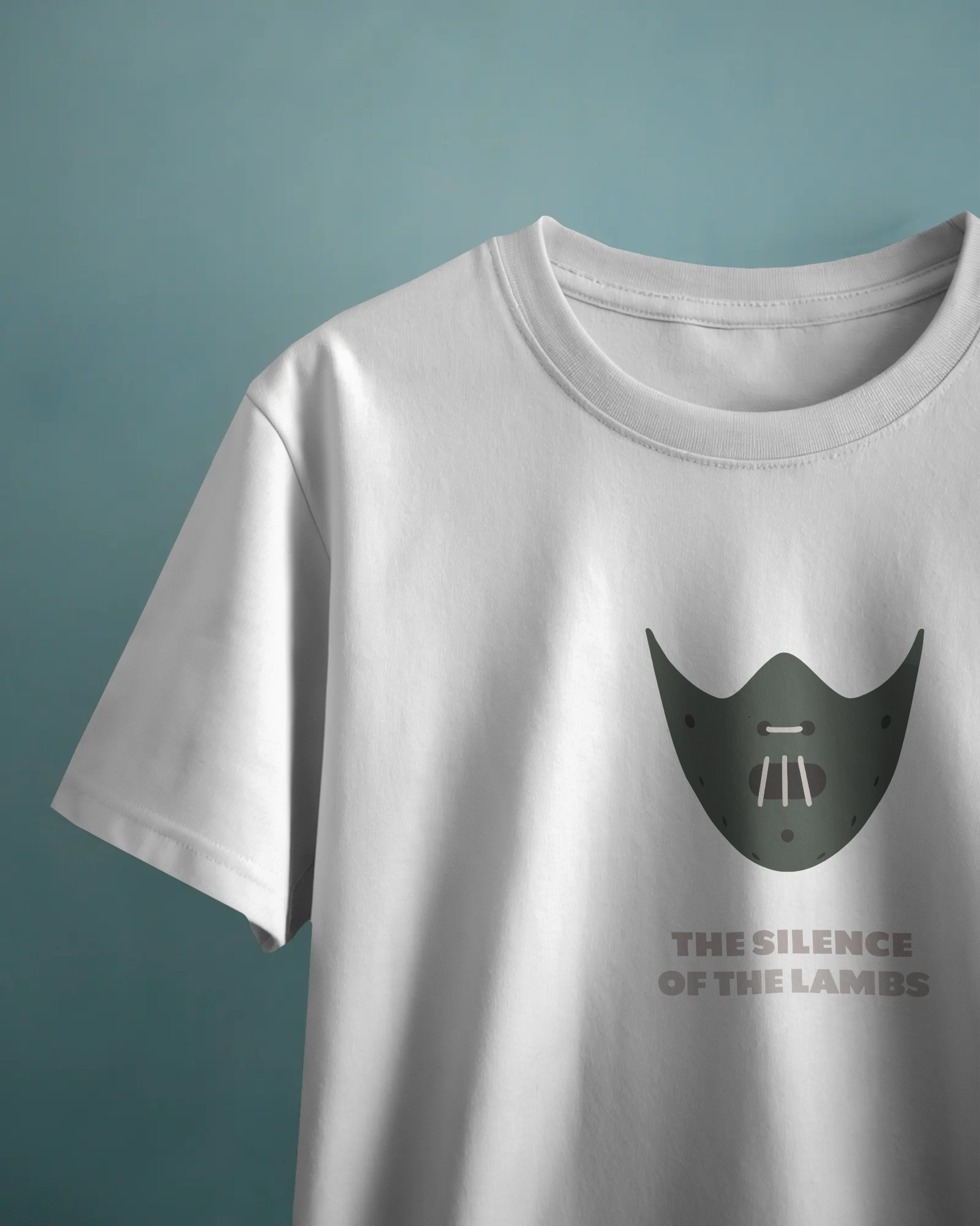The Silence of the Lambs Unisex Beyaz Tişört