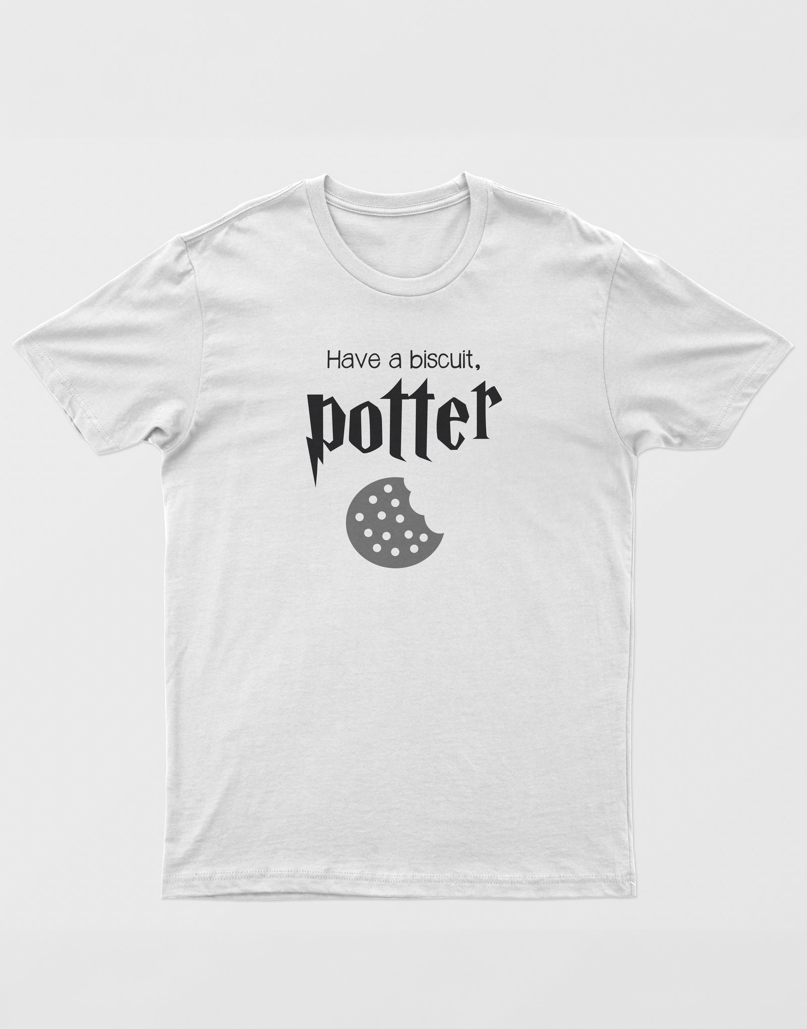 Harry Potter Bisküvi Beyaz Tişört