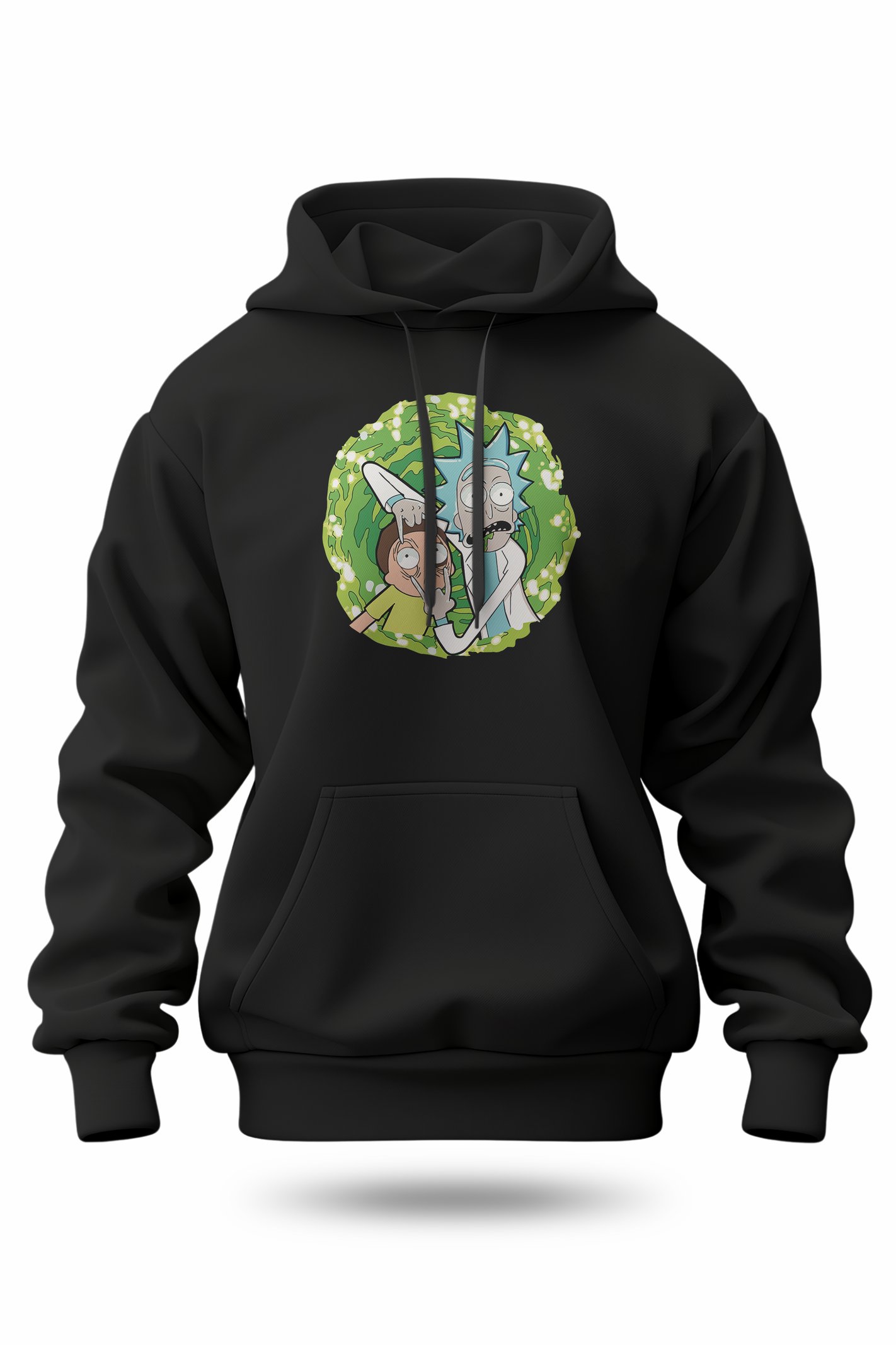 Rick and Morty Unisex Kapüşonlu Sweatshirt
