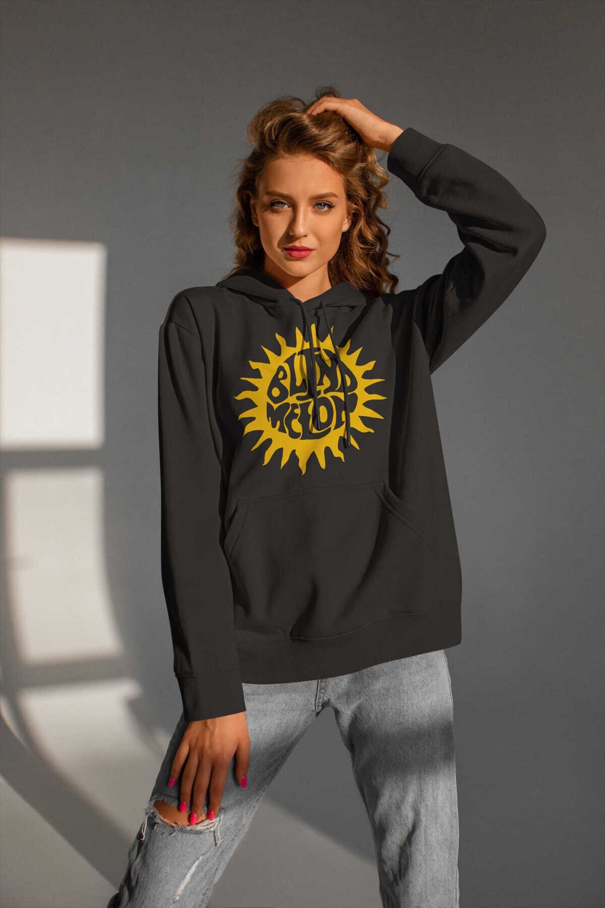 Blind Melon Güneş Kapüşonlu Sweatshirt