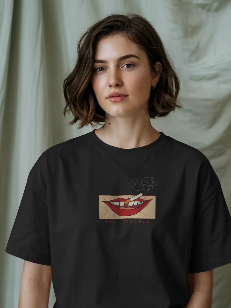 Mac Demarco Dudak Tişört