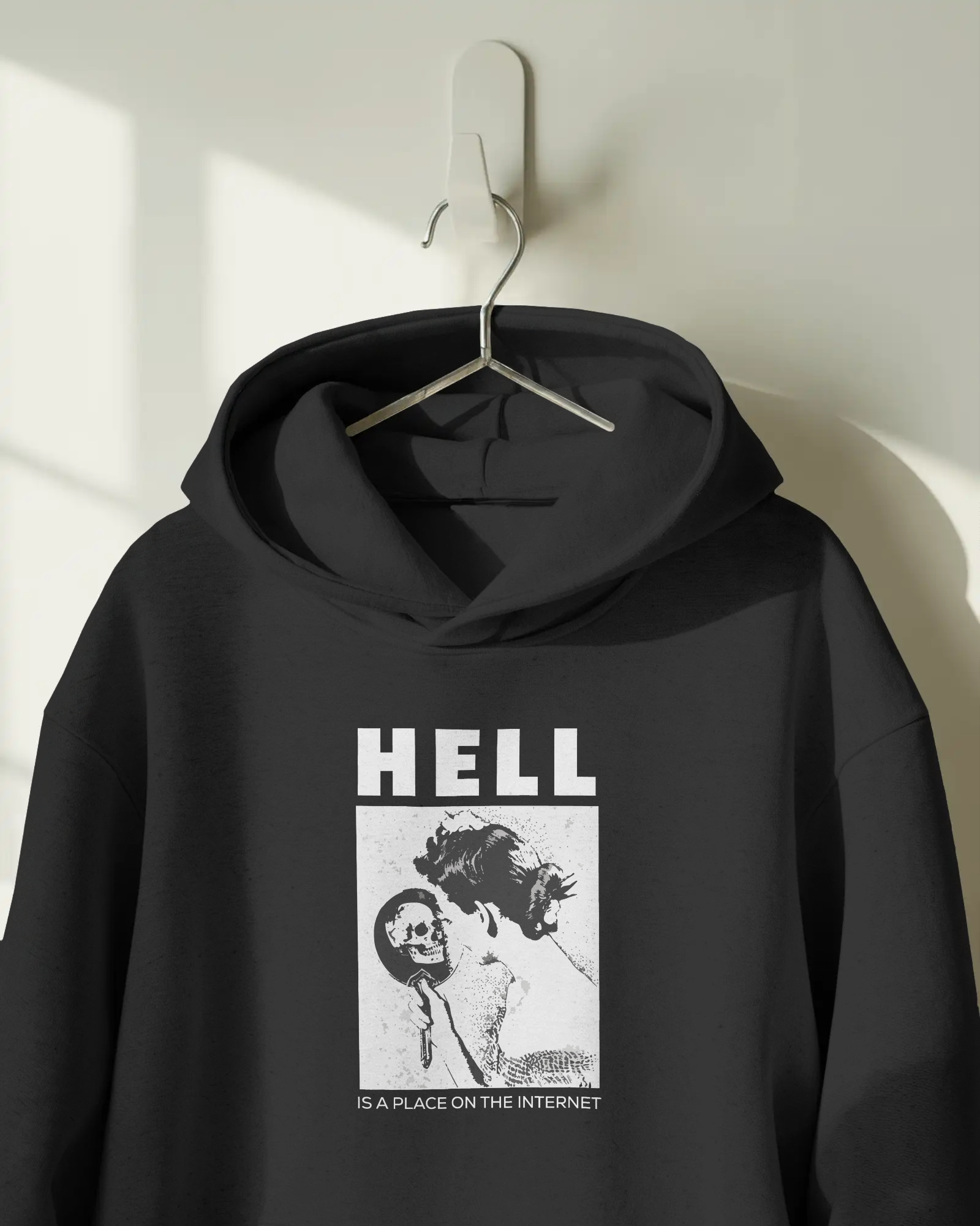 Hell Kapüşonlu Sweatshirt