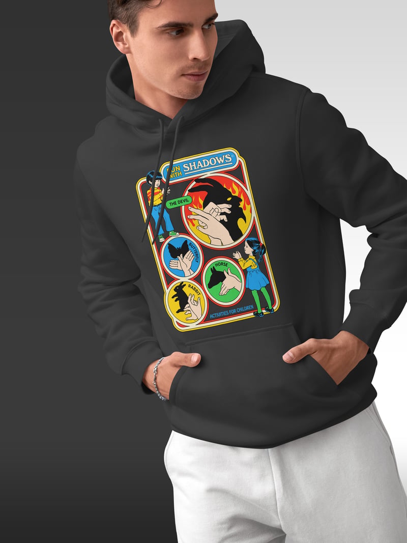 Shadows Kapüşonlu Unisex Sweatshirt