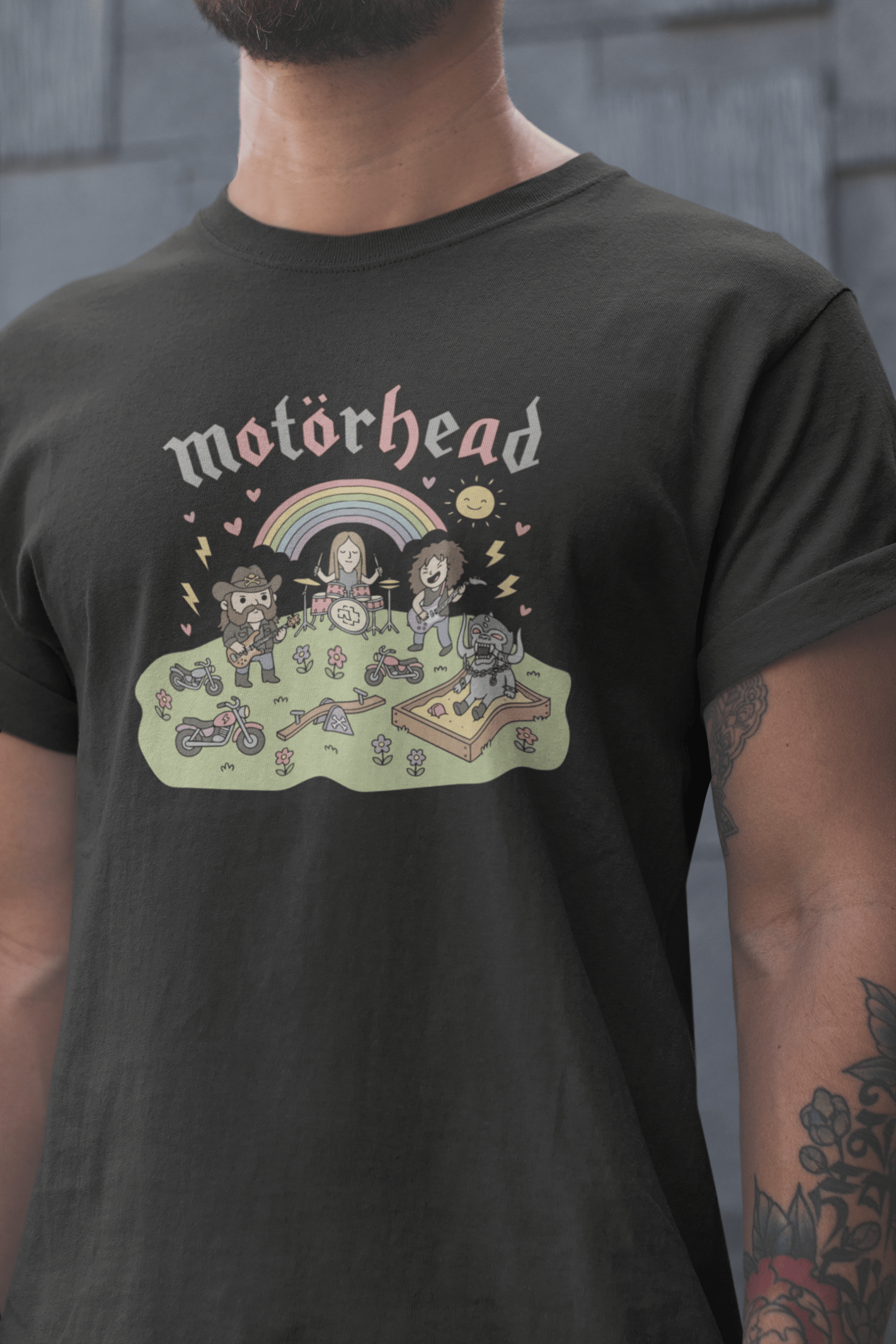 Motörhead Unisex Siyah Tişört
