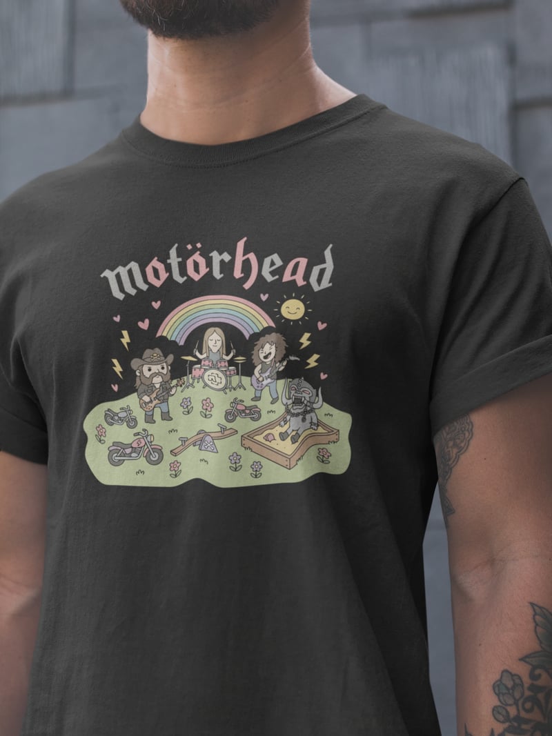 Motörhead Unisex Siyah Tişört