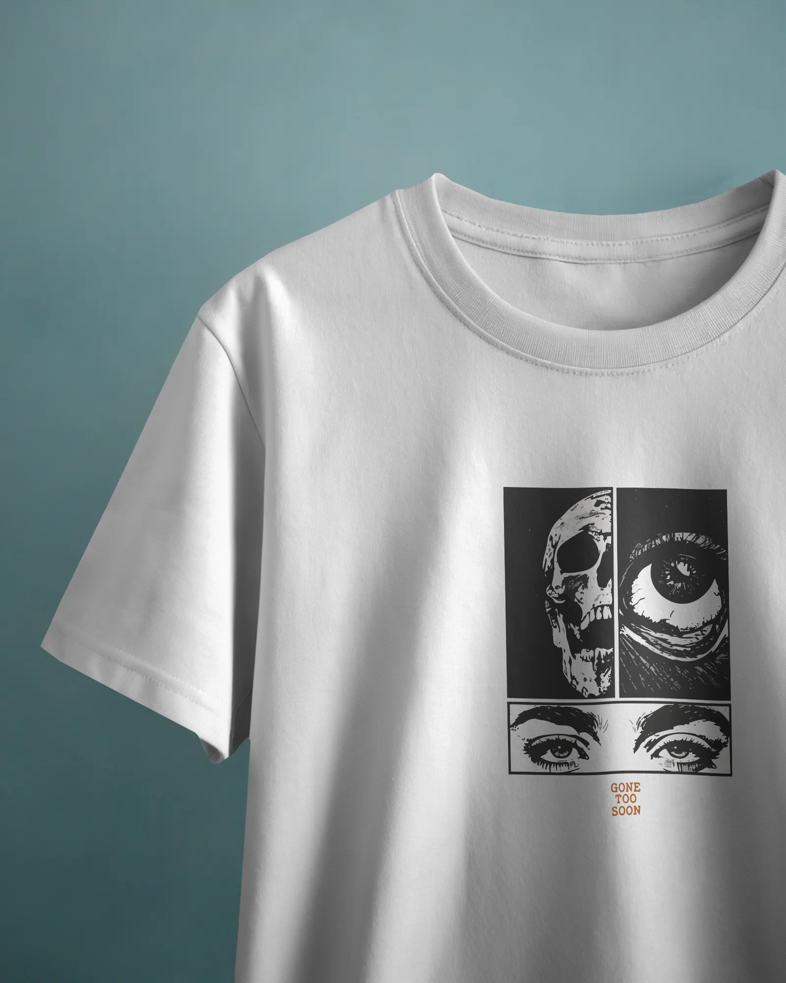 Gone Too Soon Unisex Beyaz Tişört