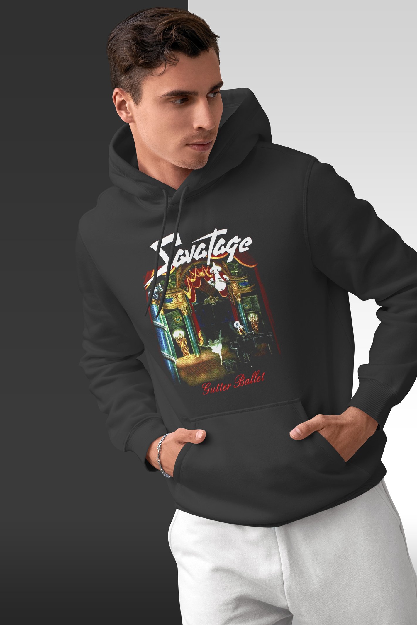 Savatage Kapüşonlu Unisex Sweatshirt