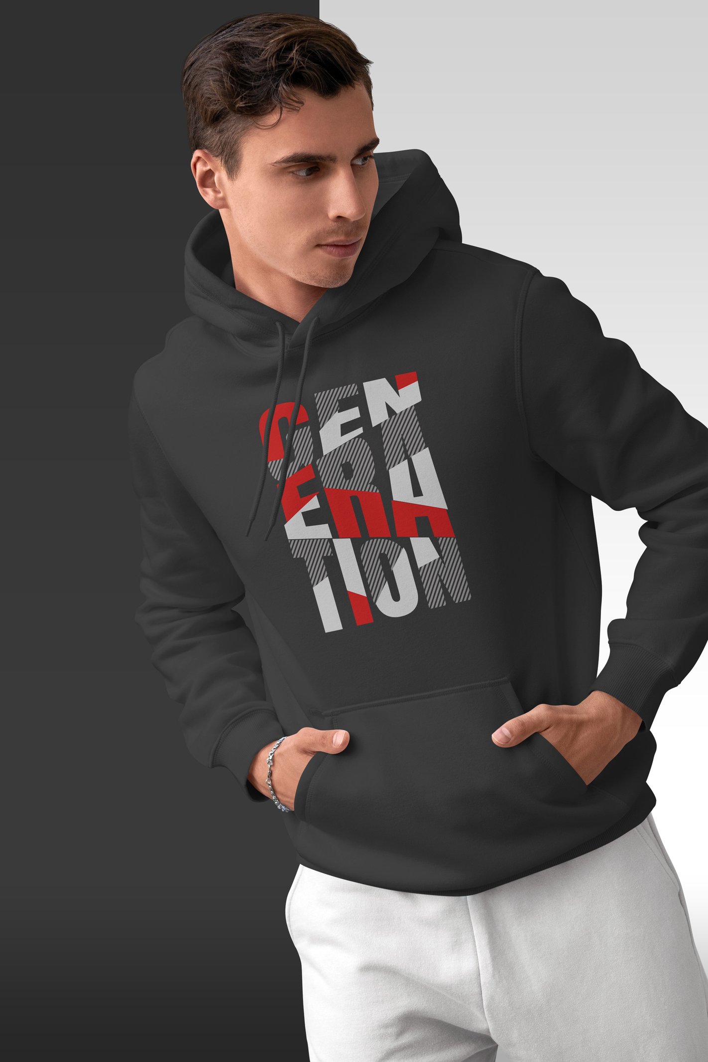 Generation Kapüşonlu Unisex Sweatshirt